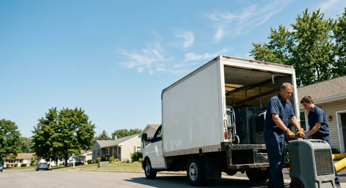 Water Damage Cleanup in Farmersburg, IN near me